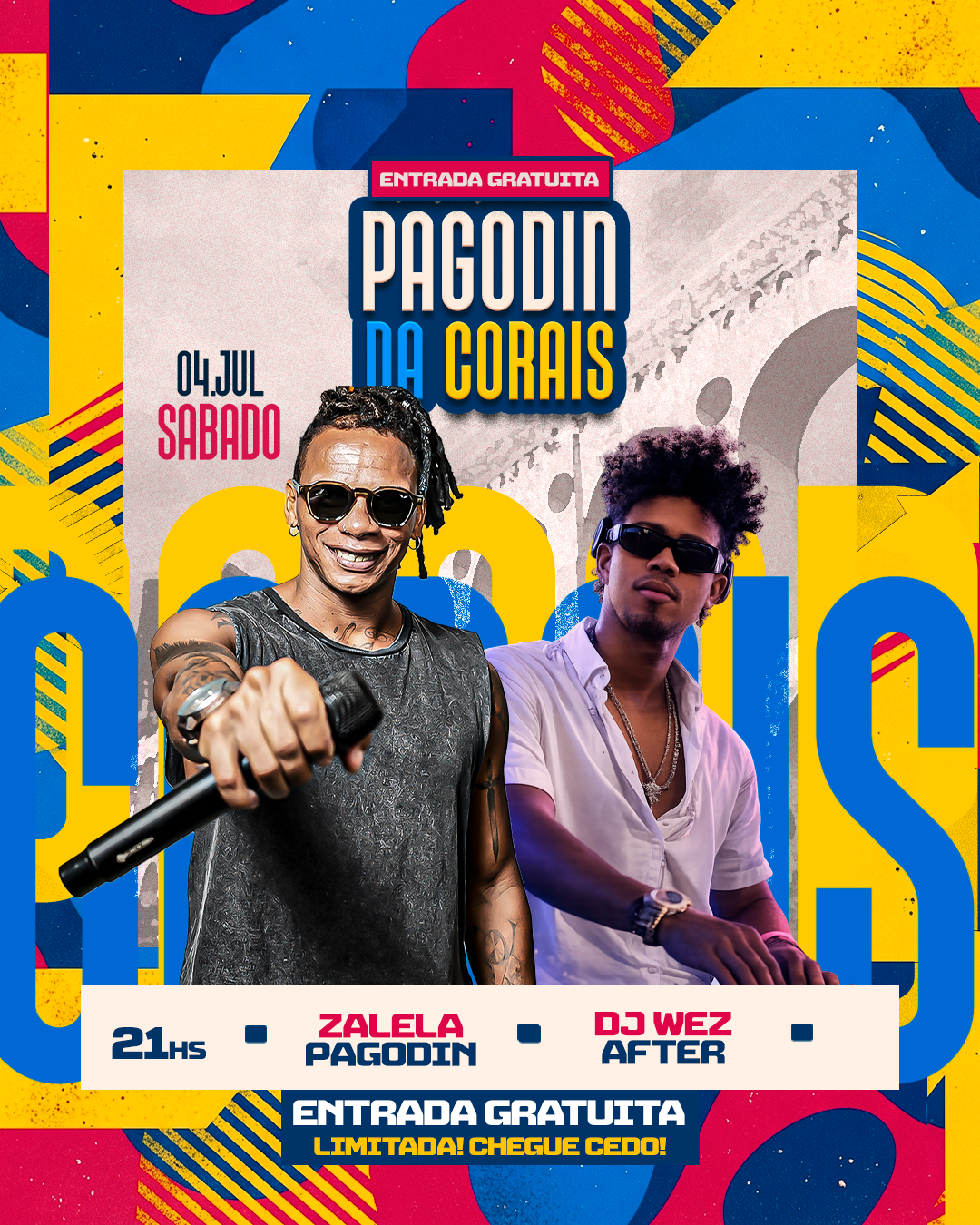 Pagodin da Corais - 04 de Julho