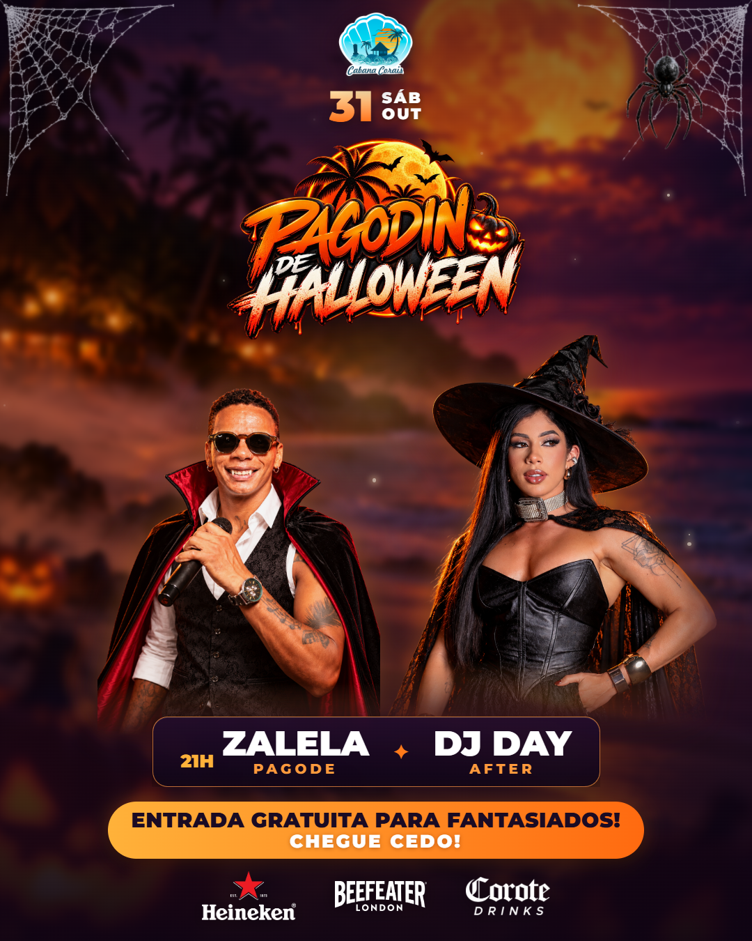 Pagodin de Halloween - 31 de Outubro